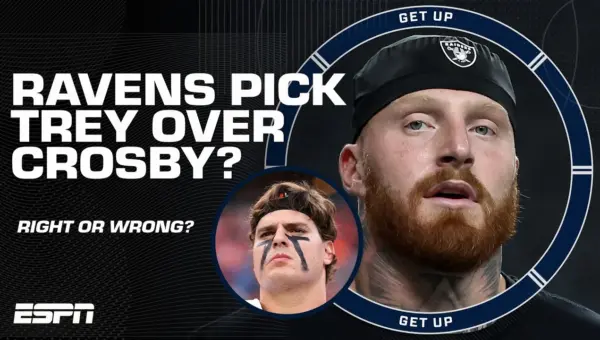 Ravens Bolt on Crosby; Hendrickson Deal Looms