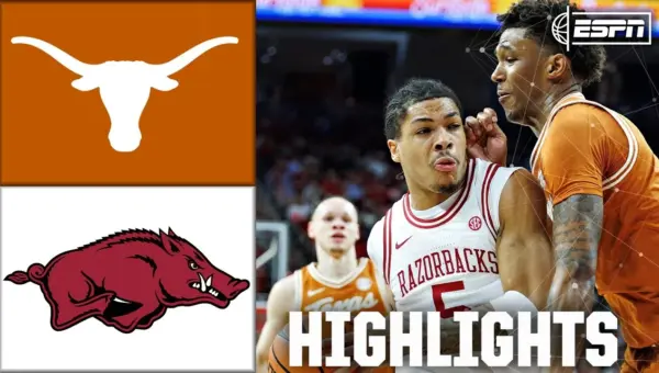 Razorbacks Dominate Texas 105-85 in SEC Showdown