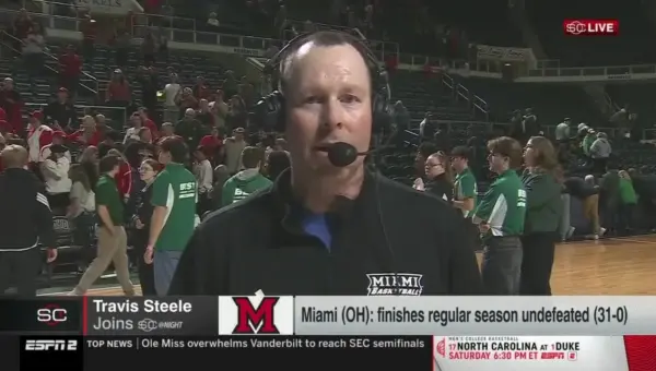 RedHawks Storm to 31-0; Steele Promises Speedo on Selection Sunday