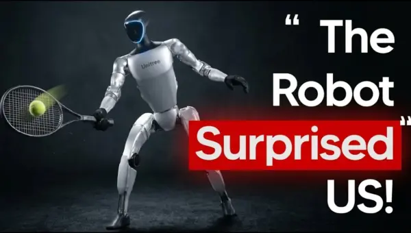 Robot Masters Tennis Using Imperfect Data