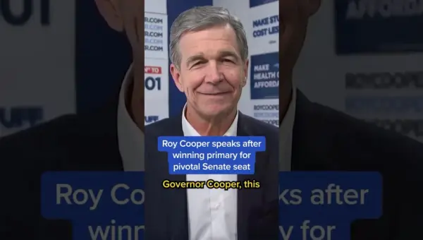 Roy Cooper Eyes Senate Seat After Dominating Primary