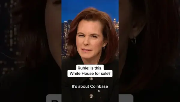 Ruhle Questions White House Integrity After Crypto CEO Meeting