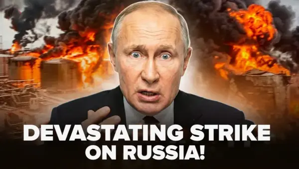 Russia’s Key Oil Terminal Hit by Drones