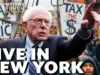 Sanders Demands Rich Pay Fair Share Amidst Protests