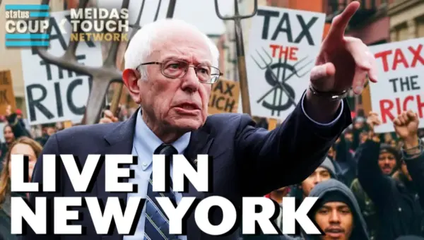 Sanders Demands Rich Pay Fair Share Amidst Protests
