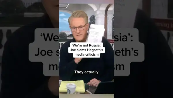 Scarborough Rips Hegseth on Media Coverage of Fallen Soldiers