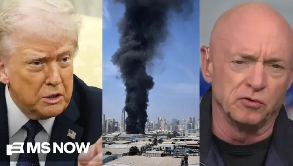 Senator Kelly Slams Trump’s ‘Flailing’ Iran Strategy