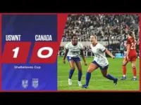 Sentnor Scores! USWNT Edges Canada 1-0 in SheBelieves Cup