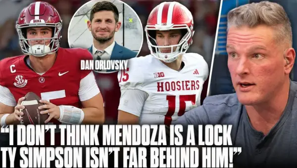Simpson Challenges Mendoza For Top QB Pick!