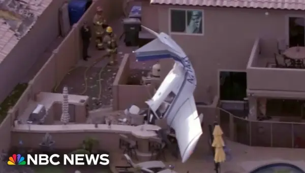 Small Plane Crashes into Phoenix Home, Injuring Three