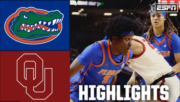 Sooners Dominate Gators in SEC Tourney Clash