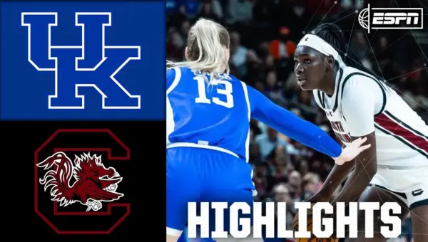 South Carolina Dominates Kentucky, Advances in SEC Tournament