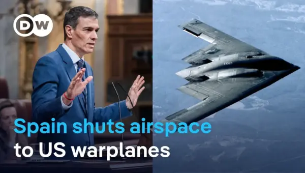 Spain Bans US Warplanes From Its Airspace