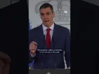 Spain’s Sanchez Warns Trump: No Russian Roulette With Global Destinies