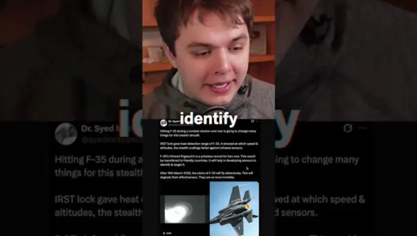 Stealth No More? F-35’s Secret Signal Exposed to Foes