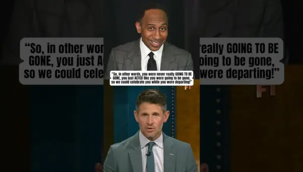 Stephen A. Calls Out Dan Orlovsky’s “Vacation” Plans