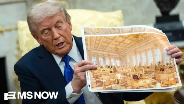 Swalwell Slams Trump: More Ballroom Plans Than Middle East Strategy