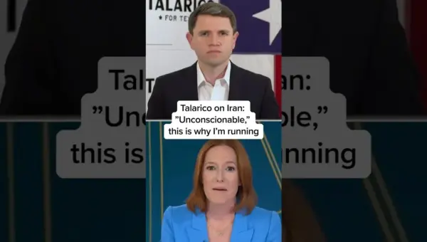 Talarico Launches Campaign Against Iran War Spending