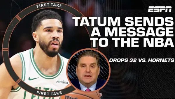 Tatum Explodes for 32, Celtics Dominate Hornets 114-99