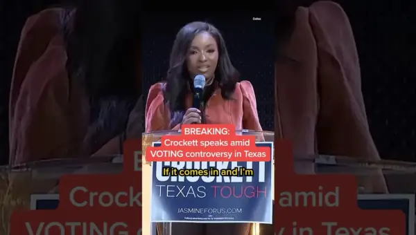 Texas Voting Chaos: Crockett Warns of Election Night Delays