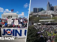 Thousands March Nationwide Against Trump, Iran War