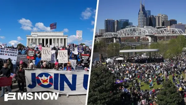 Thousands March Nationwide Against Trump, Iran War