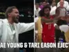 Trae Young Ejected Before Wizards Debut!