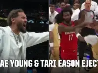 Trae Young Ejected Before Wizards Debut!
