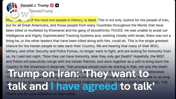 Trump Agrees to Talks with Iran After Major Strikes