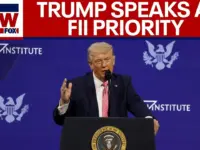 Trump Boasts Military Might, Slams Iran at Investment Summit