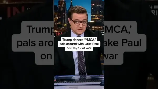 Trump Dances ‘YMCA’ With Jake Paul Amidst Global Tensions