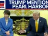 Trump Defends Surprise Tactics, Mentions Pearl Harbor to Japan
