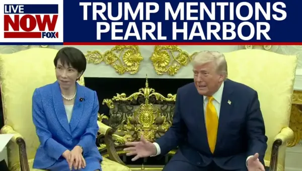 Trump Defends Surprise Tactics, Mentions Pearl Harbor to Japan