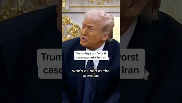Trump Details ‘Worst-Case Scenario’ in Iran Tensions