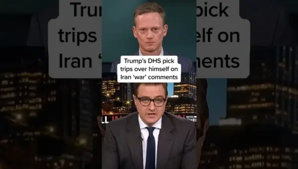 Trump DHS Pick Stumbles on Iran War Stance