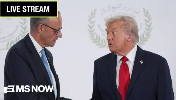 Trump, Germany’s Merz Meet Amid Iran Tensions