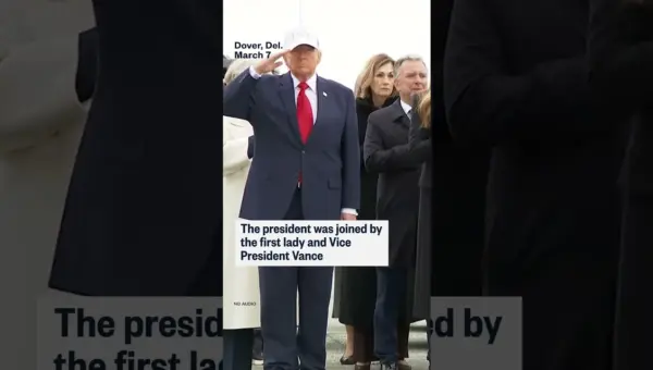 Trump Honors Fallen Soldiers in Dignified Transfer Ceremony