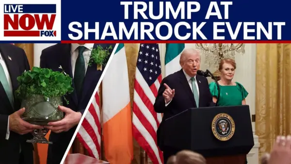 Trump Honors Irish Heritage at White House Shamrock Bowl