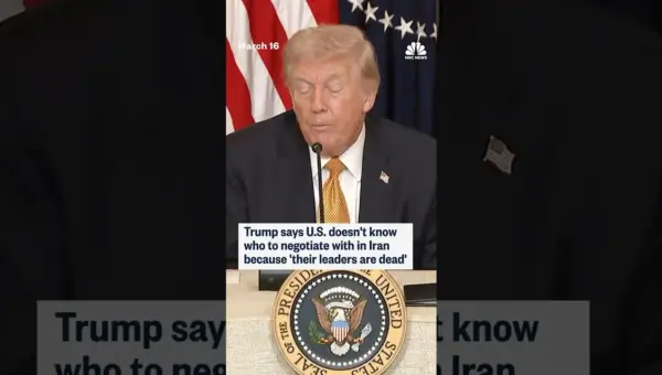 Trump: Iran’s Leaders Are ‘Dead,’ Making Negotiations Impossible