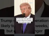 Trump Predicts Iran Operation Lasting Weeks, Cites Rapid Progress