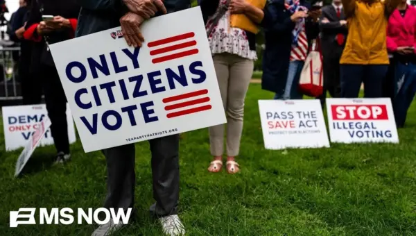 Trump Pushes Voter ID Law Amid Global Crisis