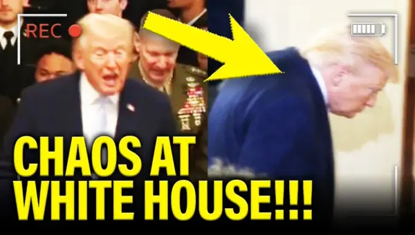 Trump Signals Troop Buildup Amidst Press Event Exit