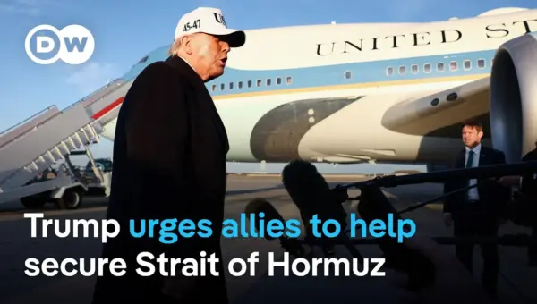 Trump Urges Allies to Secure Strait of Hormuz Amid Tensions
