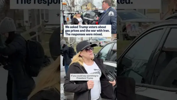 Trump Voters Divided on Iran War, Gas Prices