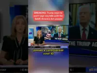 Trump Vows to Block Bills Until Border Security Act Passes