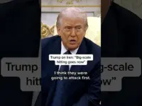 Trump Warns of ‘Big Scale Hitting’ Against Iran