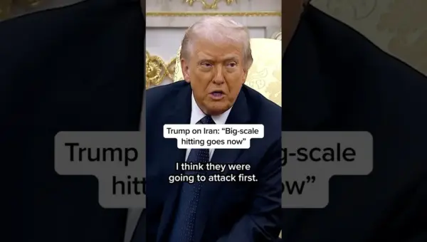 Trump Warns of ‘Big Scale Hitting’ Against Iran