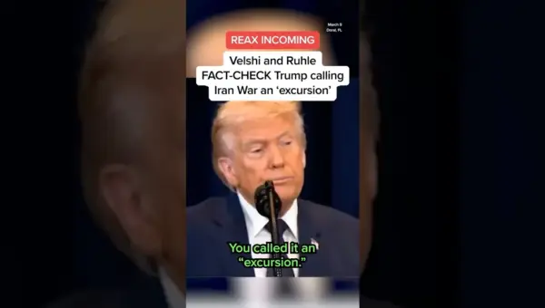 Trump’s ‘Excursion’ Rhetoric Under Fire Amid Iran Conflict