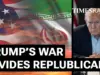 Trump’s Iran War Support Divides GOP, Lacks Broad Public Backing