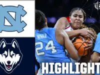 UConn Rolls Past UNC in Sweet 16 Thriller